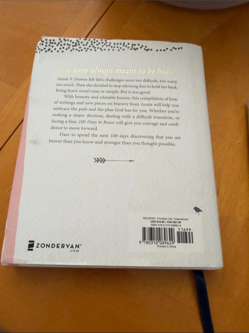 Book and note paper hardcover devotional
